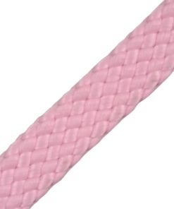 Corda Náutica de Polipropileno 20mm chata (1 metro) - Rosa Claro