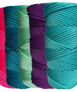 Corda Náutica de Polipropileno 2,5mm Kit 5 Cores com 70 metros – Dream Pop