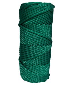 Corda Náutica de Polipropileno 2mm Rolo com 100 metros – Cor: Verde Cabaré