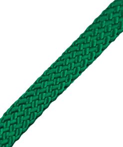 Corda Náutica de Polipropileno 14mm chata ( Por Metro) - Cor: Verde Cabaré