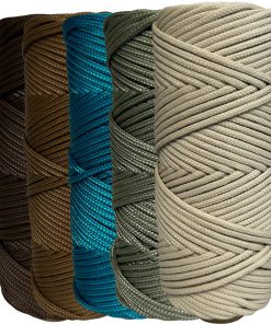 Corda Náutica de Polipropileno 2mm Kit 5 Cores com 100 metros – Terra E Céu