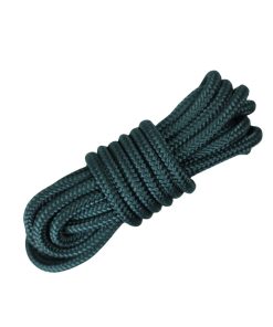 Corda Náutica de Polipropileno 10mm Redonda (50 metros) – Cor: Verde Oliva