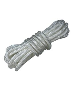 Corda Náutica de Polipropileno 8mm (1 metro) - Cor: Branco
