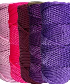 Corda Náutica de Polipropileno 3mm Kit 5 Cores com 50 metros – Pop & Purpura
