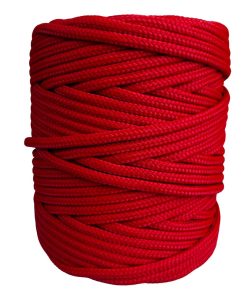 Cordão Náutico Para Cestaria 7mm Rolo com 40 metros – Cor: Vermelho