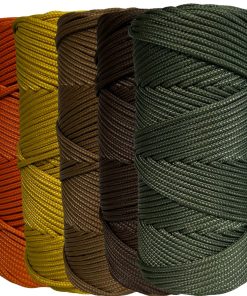 Corda Náutica de Polipropileno 3mm Kit 5 Cores com 50 metros – Outono Vintage - Imagem 1