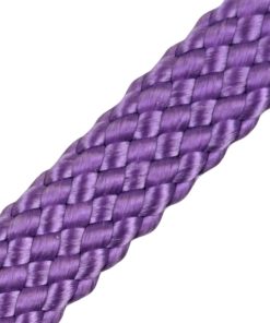 Corda Náutica de Polipropileno 20mm chata (1 metro ) - Violeta