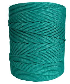 Corda Náutica de Polipropileno 2mm Rolo com 420 metros - Cor: Verde Tiffany