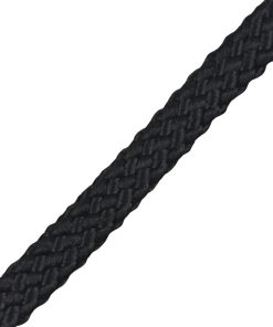 Corda Náutica de Polipropileno 10mm achatada com 90 metros – Cor: Preto