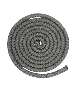 Corda Náutica De Polipropileno 9mm Trançado Duplo ( 90 Metros ) Cor-Prata