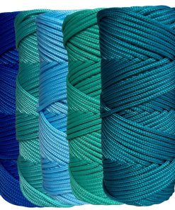 Corda Náutica de Polipropileno 3mm Kit 5 Cores com 50 metros – Paraíso Atlântico