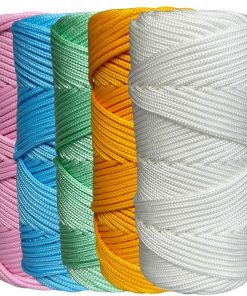 Corda Náutica de Polipropileno 3mm Kit 5 Cores com 50 metros – Candy Pop
