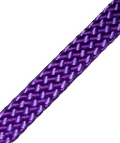 Corda Náutica de Polipropileno 14mm chata ( Por Metro) – Cor: Roxo Com Violeta ( ZigZag)