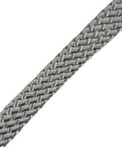 Corda Náutica de Polipropileno 14mm achatada com 150 metros – Cor: Prata