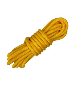 Corda Náutica de Polipropileno 8mm (1 metro) - Cor: Amarelo