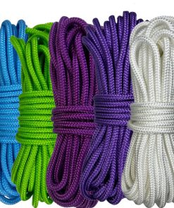 Corda Náutica de Polipropileno 5mm Kit Com 10 Metros ( 5 Cores ) – Aurora Boreal