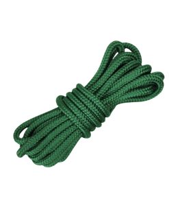 Corda Náutica de Polipropileno 10mm Redonda ( 1 Metro ) – Cor: Verde Bandeira