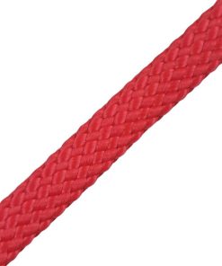 Corda Náutica de Polipropileno 14mm achatada Carretel com 300 metros - Cor: Vermelho