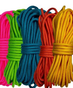Corda Náutica de Polipropileno 5mm Kit Com 10 Metros ( 5 Cores ) – Tropical Vibes
