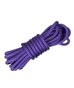 Corda Náutica de Polipropileno 8mm (1 metro) - Cor: Violeta