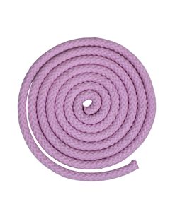 Corda Náutica De Polipropileno 9mm Trançado Duplo ( 1 Metro ) Cor- Rosa Bebê