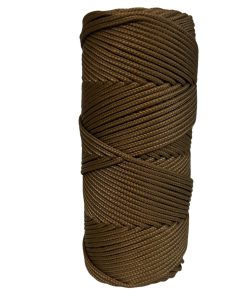 Corda Náutica de Polipropileno 2mm Rolo com 100 metros – Cor: Caramelo