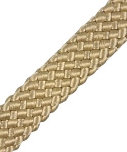 Corda Náutica de Polipropileno 20mm chata (1 metro) - Bege - Imagem 1