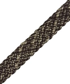 Corda Náutica de Polipropileno 14mm achatada com 150 metros – Cor: Marrom Mesclado Com Rami