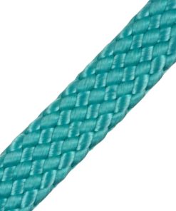 Corda Náutica de Polipropileno 20mm chata (1 metro) - Azul Tiffany