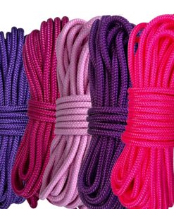 Corda Náutica de Polipropileno 5mm Kit Com 10 Metros ( 5 Cores ) – Tons Rosas