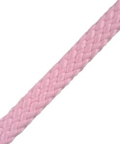 Corda Náutica de Polipropileno 10mm achatada com 45 metros – Cor: Rosa Bebê