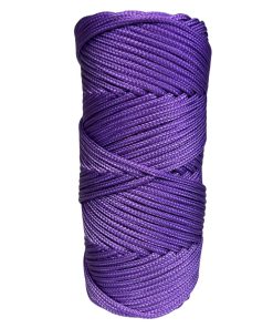Corda Náutica de Polipropileno 3mm com 50 metros – Cor: Violeta