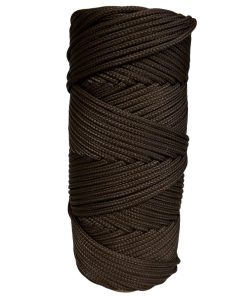 Corda Náutica de Polipropileno 2,5mm Rolo com 70 metros – Cor: Marrom