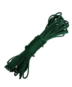 Corda Náutica de Polipropileno 2,5mm Com 10 metros – Cor: Verde Bandeira