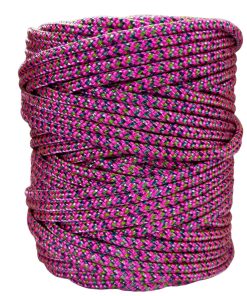 Corda Náutica de Polipropileno 6mm Rolo com 90 metros – Cor: Boreal Fluorescente - Imagem 1