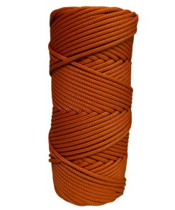 Corda Náutica de Polipropileno 2,5mm Rolo com 70 metros – Cor: Terracota