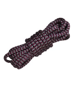 Corda Náutica de Polipropileno 10mm Redonda ( 1 Metro ) – Cor: Vinho Com Prata ( ZigZag)