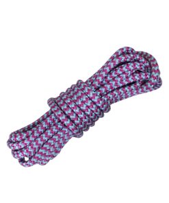 Carretel Náutica de Polipropileno 8mm (100 metros) – Cor: Pink Com Azul Bebê ( ZigZag )