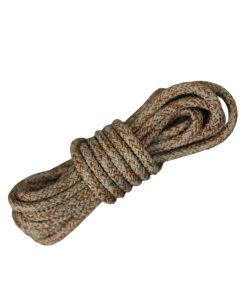 Corda Náutica de Polipropileno 8mm (50 metros) – Cor: Areia Mesclado Rami E Terracota - Imagem 1