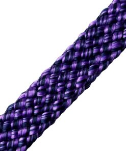 Corda Náutica de Polipropileno 20mm achatada Carretel com 110 metros – Violeta Mesclado Com Azul Marinho