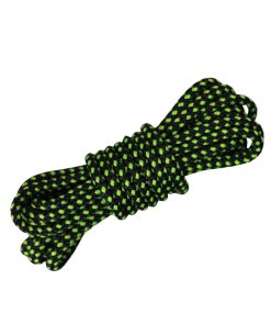 Carretel Náutica de Polipropileno 8mm (100 metros) – Cor: Preto Com Pintas Verde Pistache