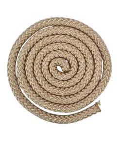 Carretel de Corda Náutica De Polipropileno 9mm Trançado Duplo com 180 metros - Bege