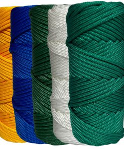 Corda Náutica de Polipropileno 2,5mm Kit 5 Cores com 70 metros – Brasil
