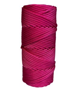 Corda Náutica de Polipropileno 2,5mm Rolo com 30 metros – Cor: Pink