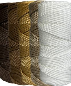 Corda Náutica de Polipropileno 2,5mm Kit 5 Cores com 70 metros – Café Com Leite