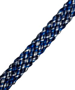 Corda Náutica de Polipropileno 10mm achatada com 90 metros – Cor: Oceano Mesclado