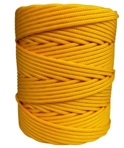 Corda Náutica de Polipropileno 3mm com 100 metros – Cor: Amarelo