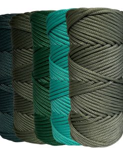Corda Náutica de Polipropileno 2,5mm Kit 5 Cores com 70 metros – Selva Urbana