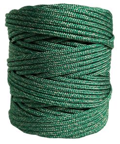 Corda Náutica de Polipropileno Carretel 6,0mm Com 180 metros – Cor: Verde Cabaré Mesclado Com Rami - Imagem 1
