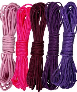 Corda Náutica de Polipropileno 4mm Kit 5 Cores com 10 metros – Pop & Purpura